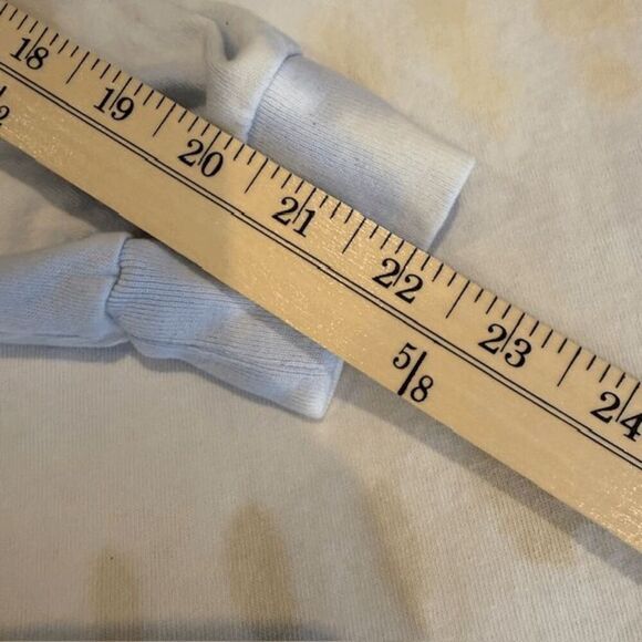 NEW! Citizens of Humanity Oversized Long Sleeve Tee Pale Rainbow Tie Dye Small - Picture 10 of 11